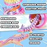 YILCER 12 Dragon 3D Printed Upgraded Fall Protection Dragon Egg Fidget Toy view 3