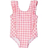 RuffleButts® Baby/Toddler Girls Ruffle Strap One Piece Swimsuit w/UPF 50+ Sun Protection