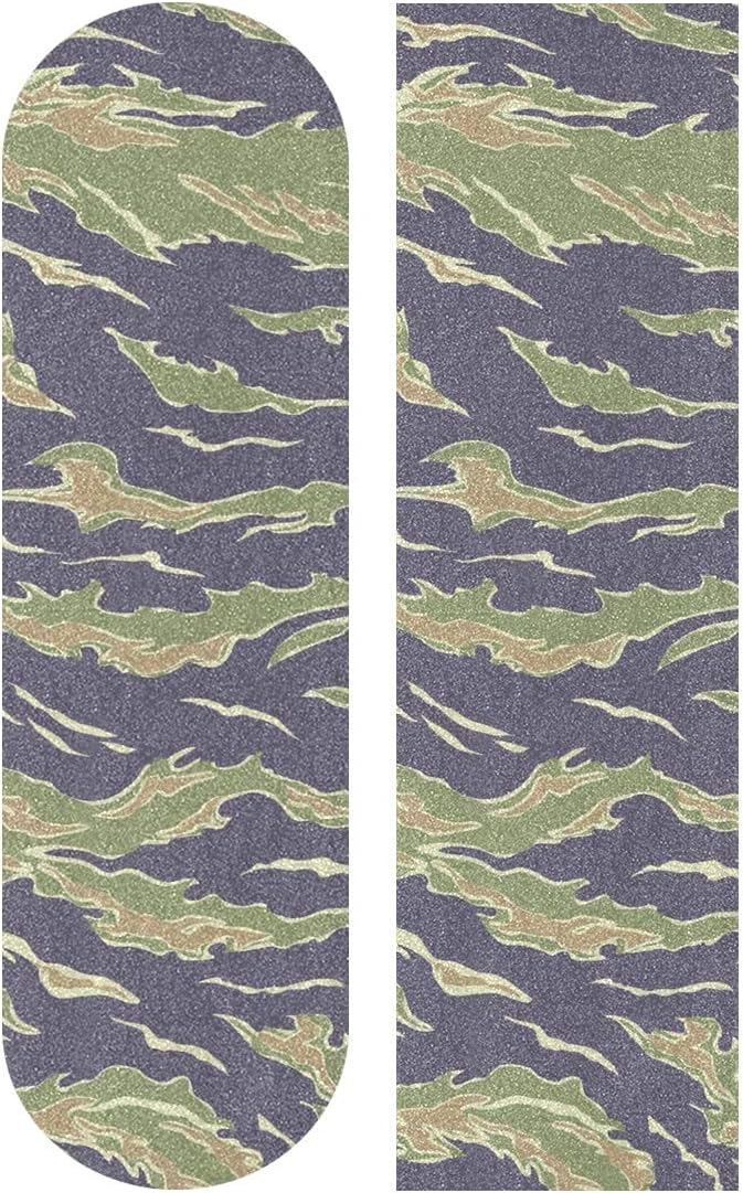 Skateboard Grip Tape Military Camouflage Pattern Scooter