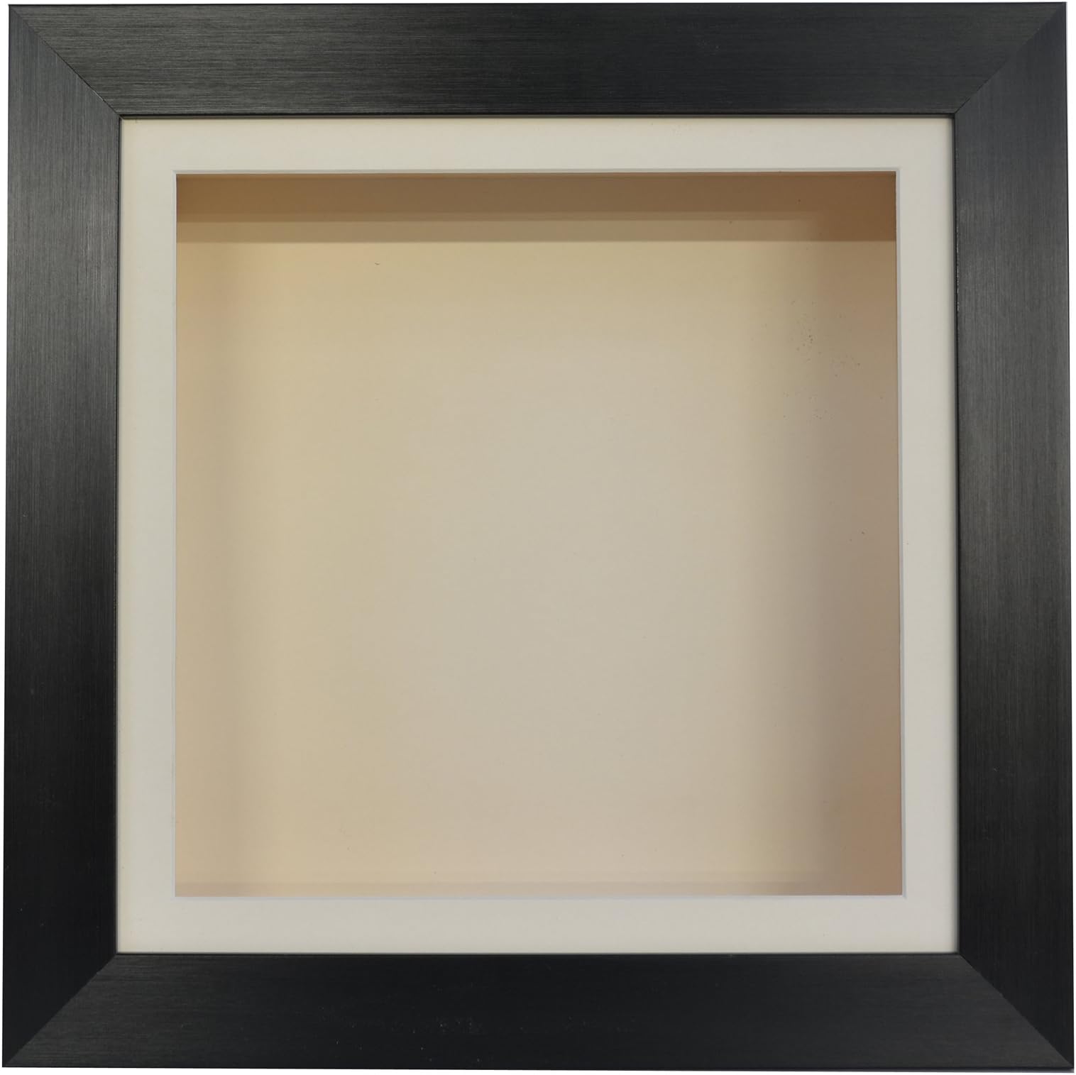 Boldon Framing 3.75 Inch Deep 3D Shadow Box Frame Medals Casts Memorabilia-10x10-Black