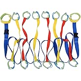 Child Walking Rope for Daycare & Preschool – 12 Kids + 2 Adult Handles – 11ft Toddler Walking Rope with Bag – Classroom Safet