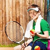 FINGER TEN Kids Tennis Balls Soft Low Compression 6 Pack Orange view 9