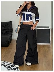SOLY HUX Jersey Shirts for Women Oversized T-Shirt