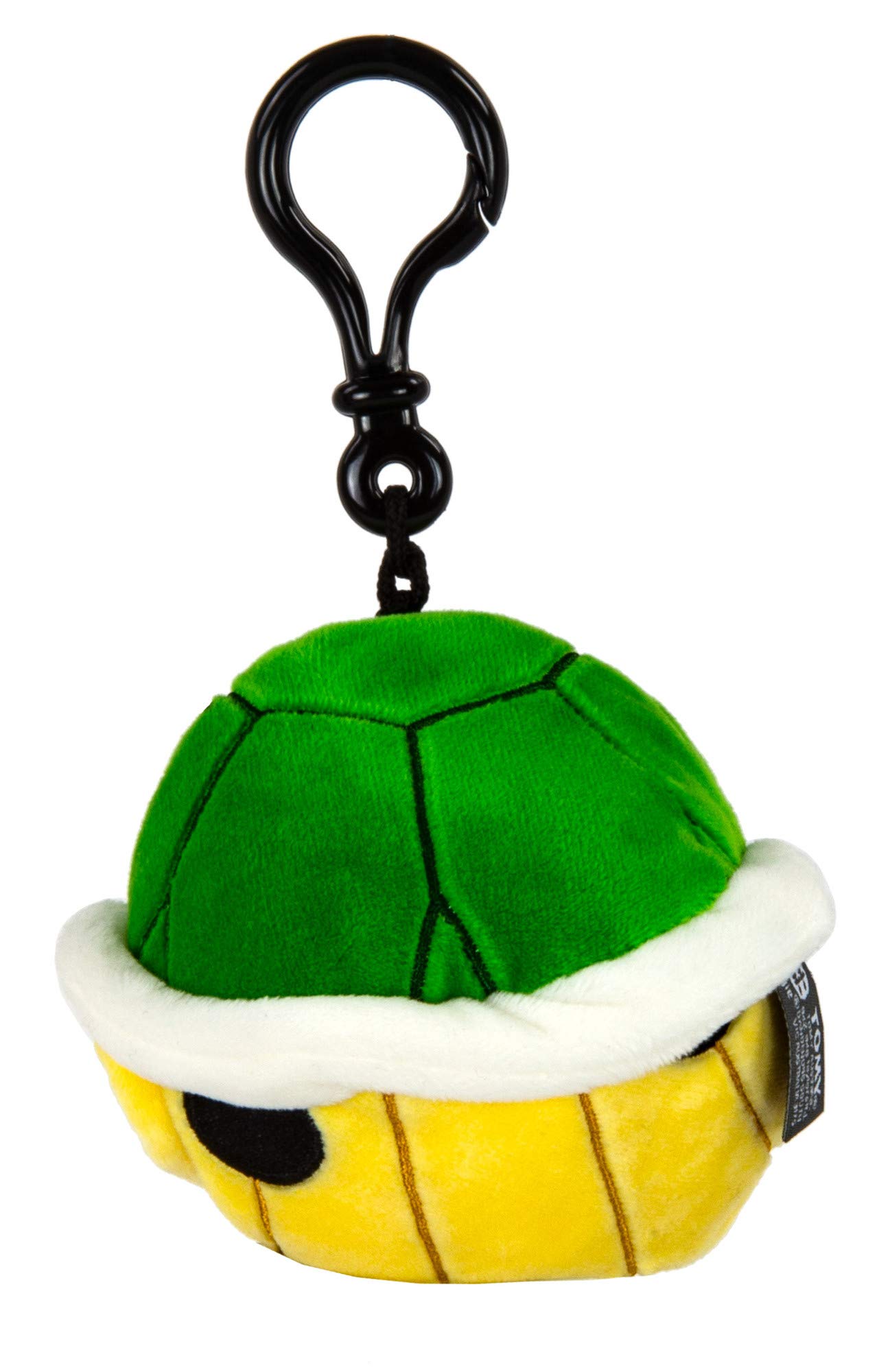 Mario Kart - Club Mocchi-Mocchi Green Shell 10cm Hanger Clip On Plush