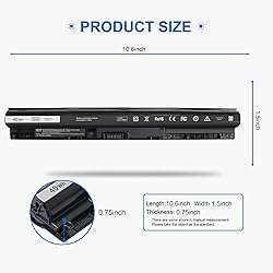 14.8V 40Wh M5Y1K Laptop Battery for Dell Inspiron
