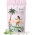 Ajoura 1lb Hard Wax Beads for Sensitive Skin Hair Removal - Aloe Wax for Full Body, Bikini, Face, Eyebrow, Back, Chest, Legs, Armpit, Upper Lip - Home Refill for Wax Warmer Kit (Green)
