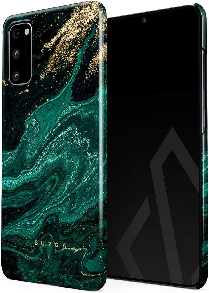 BURGA Phone Case Compatible with Samsung Galaxy S20 Emerald Green