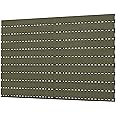 Savior Equipment Wall Rack System Heavy-Duty Steel Slatwall Panels Wall Mount Storage, 5 or 10 Pieces Modular Firearms Gun Wall Gear Accessories Organizer