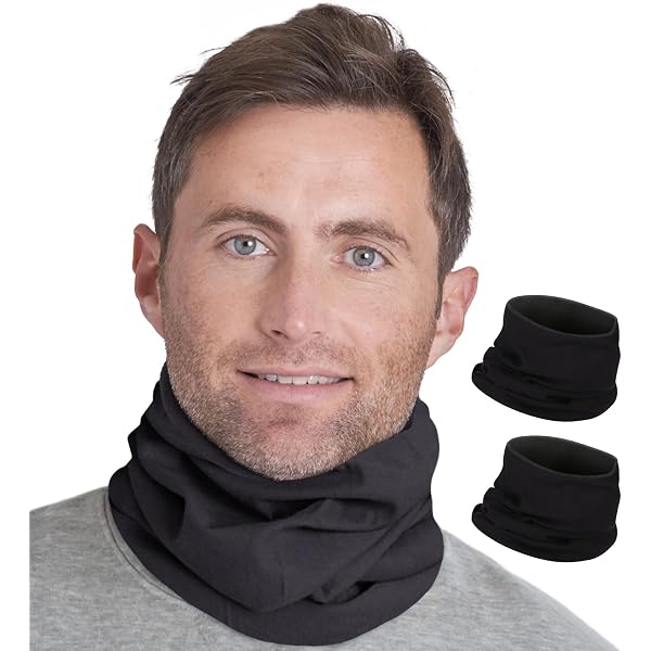 GEARS Neck Dickey - 4-Way Stretch Microfleece Neck Warmer for