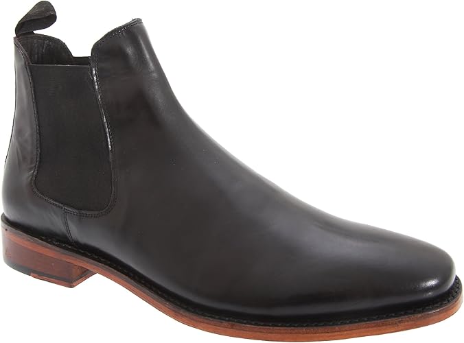 mens chelsea boots leather sole