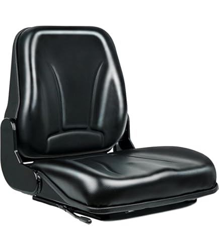 Forklift Seat CDZHLTG Universal Fold Down With Retractable Lawn