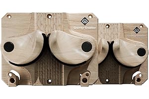 Gravity Grabber - Ultimate Ski & Snowboard Wall Rack | Secure, Non-Slip Storage | Fits Any Ski/Board | Garage Organization | Ski Storage Rack | Snowboard Storage Rack | Winter Gear Organizer | 2 Pck