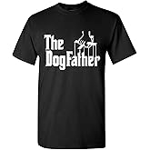Silk Road Tees Dogfather T-Shirt Pet Lover Dog Owner Tee Shirt