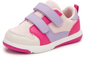 SKYWHEEL Toddler Boys Girls Tennis Shoes Kids Slip On Barefoot Shoes Wide Casual Walking Running Sneakers for Little Kids