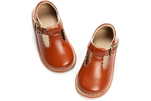 Flaryzone Toddler Little Girl Mary Jane School Uniform Oxfords Flat Dress Shoes