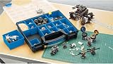 Draper 25922 15 Compartment Organiser Box Blue Storage Case Tools Parts view 3