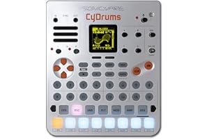 Sonicware CyDrums [Expressive Drum Synthesizer] Neo-Hyperactive Drum Machine, Wavetable x Velocity & Pressure Modulation, Wavetable Synth, Built-in speaker & Battery-powered