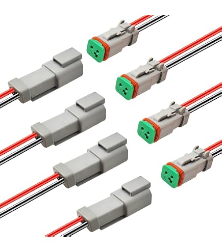 1500PC Deutsch DT Connector Plug Kt Wth Genune Deutsch Crmp Tool 1500PC Deutsch DT Connector Plug Kt Wth Genune Deutsch Crmp Tool
