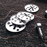 IRYNA VW 30mm Underbody Heat Shield Clips 20 Pieces Metal Locking Star Washers view 7