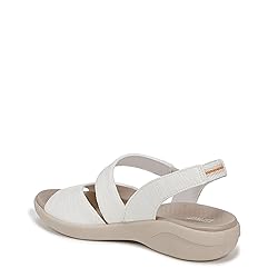 LifeStride Women's Cheerful Sandal Bright White 7.5 M