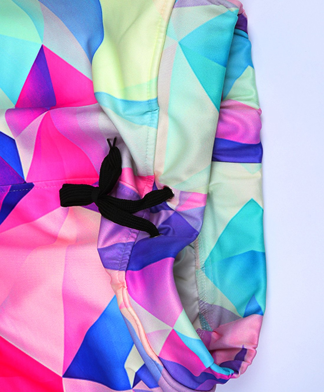 chicolife Unisex Bunte Geometrie gedruckt Jogginghose Sport Gym Jogger Trainingshosen