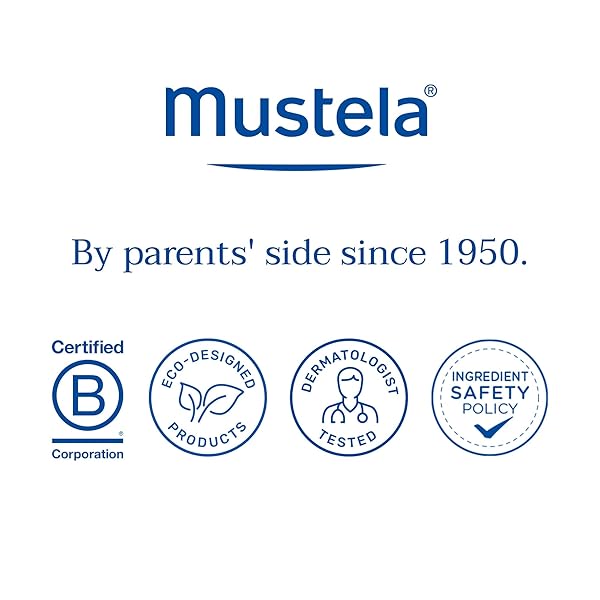MUSTELA CRADLE CAP FOAM SHAMPOO FOR NEWBORN – BABY SHAMPOO WITH NATURALLY DERIVED AVOCADO POLYPHENOLS – TEAR-FREE & FRAGRANCE-FREE – 5.07 FL. OZ.