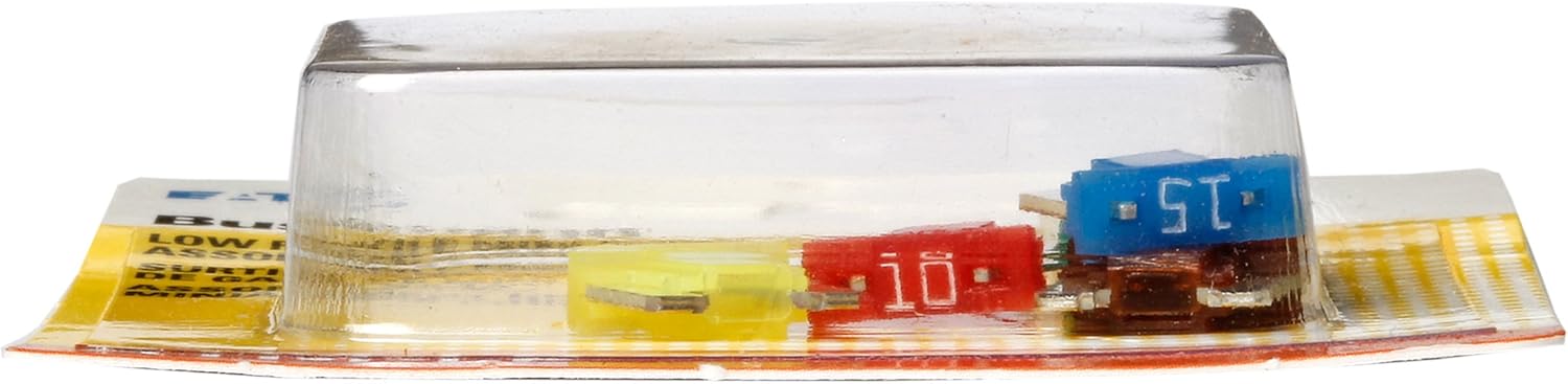 Bussmann (BP/ATM-A6LP-RP) ATM-LP Low Profile Fuse Assortment - 6 Piece: Automotive