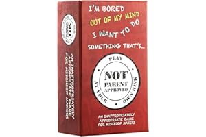 Not Parent Approved - The Hilarious Family Game Night Card Game for Kids, Teens & Tweens, The Perfect Funny Christmas & Birthday Gift for Boys & Girls