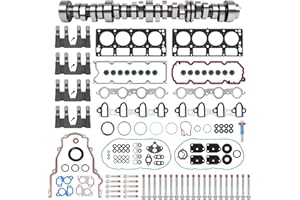WANGSHENG NON AFM DOD Disable Kit with Camshaft, Lifters, Head Gaskets & Bolts for 2007-2013 Chevy Silverado 1500 Tahoe, GMC Sierra Yukon 5.3L V8 Engine