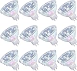 GMY MR16 Halogen 50W 12V GU5.3 Dimmable Light Bulbs 4000h 36° 3000K 12 Pack