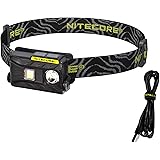 Nitecore NU25 360 Lumen Triple Output - White, Red, High CRI - 0.99 Ounce Lightweight USB Rechargeable Headlamp with LumenTac