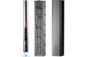 CSYIBEIELEC Electric Screwdriver, 72 IN 1 Precision Screwdriver Set with 3 Torque Settings, Magnetic Storage & LED Light, S2 Steel Mini Power Screwdriver Repair Tool Kit for Electronics, Laptop, Camera, and PC