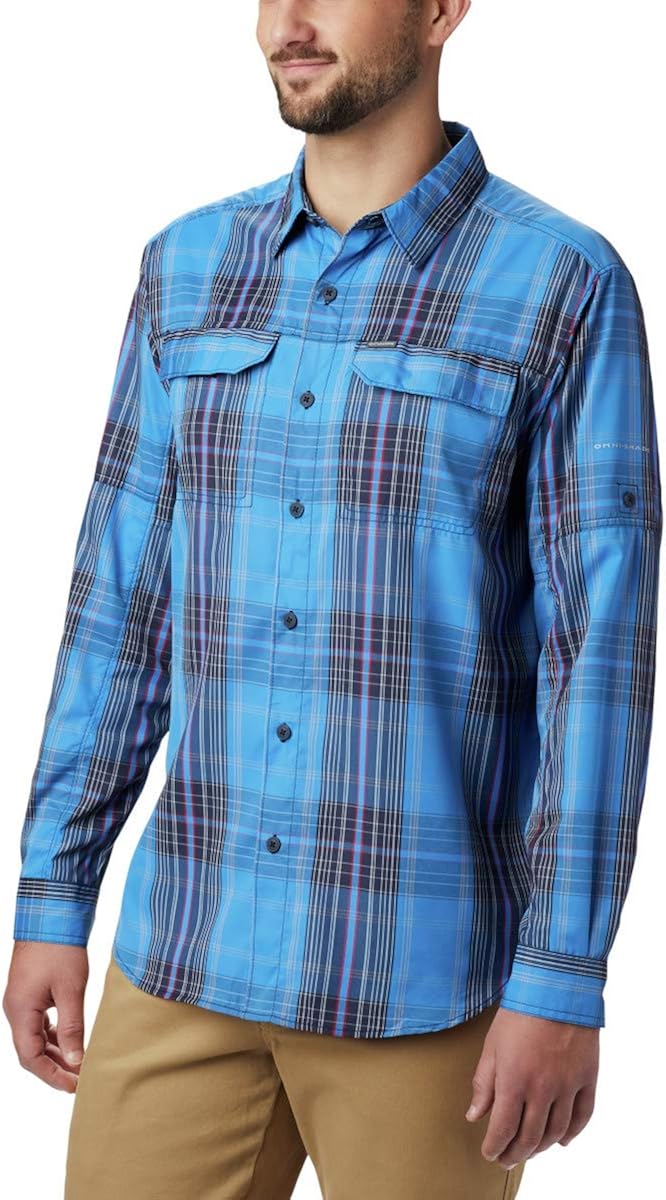 Columbia Men's Silver Ridge 2.0 Plaid L/S Shirt: Clothing