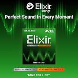 Elixir Strings Nickel Plated Steel 4-String Bass Extra Long Scale .045-.105 view 2