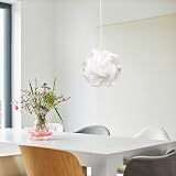 kwmobile DIY Puzzle Lamp Shade Modern IQ Jigsaw 30 Pieces White S 20 cm view 3