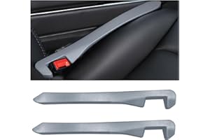 Augeny Car Seat Gap Filler Set of 2, Leather Car Seat Side Gap Filler to Fill The Gap Between Seat and Console, Universal Car Gap Filler Fit Car SUV Truck, Car Accessories (Gray)