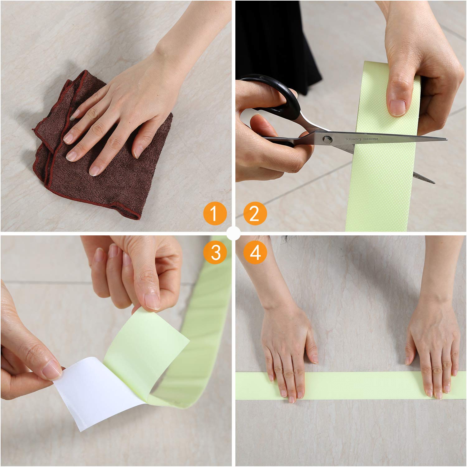 15 x Antirutschstreifen Treppe Set Anti Rutsch Selbstklebende