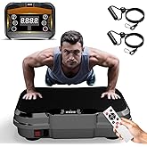Trekora Vibration Plate Exercise Machine, Vibrating Platform for Lymphatic Drainage Weight Loss, 250 Speeds Full Body Workout Vibrated Plates Fitness Platform for Home Women Men