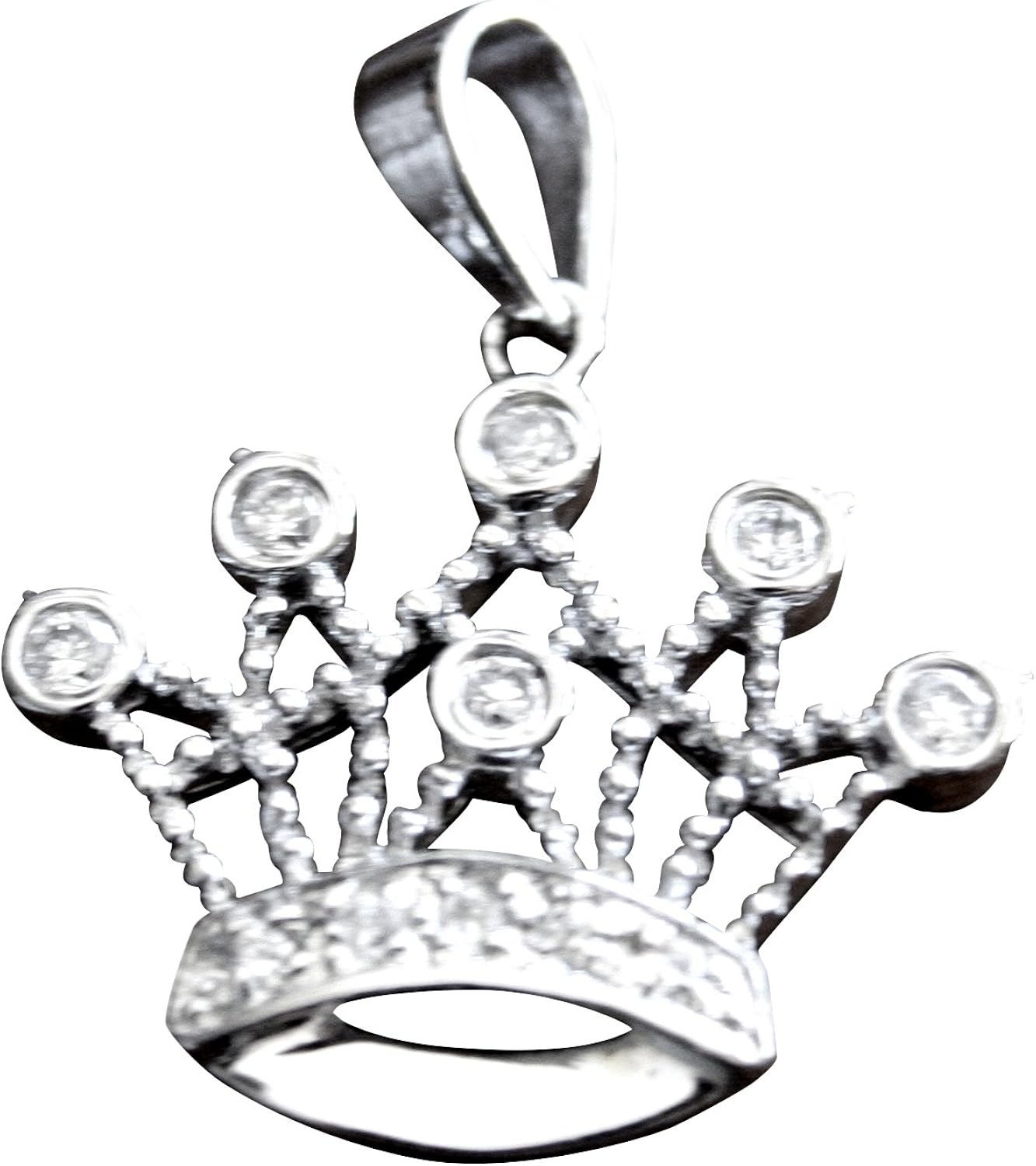 K & S Impressions Tiara Charm Princess Crown Charm Queen