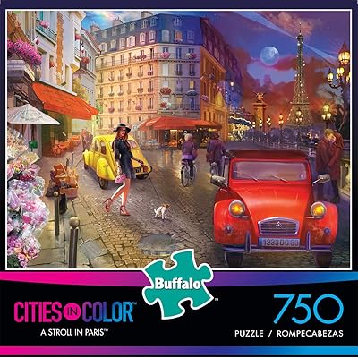 Buy Buffalo Games A Stroll In Paris 750 Piece Jigsaw Puzzle Online In Indonesia B08jhb5bdb