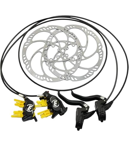 自転車本体 Magura MT7 Raceline R/F Rotors included Magura MT7 Pro 4-Piston Disc Brakes, front or rear