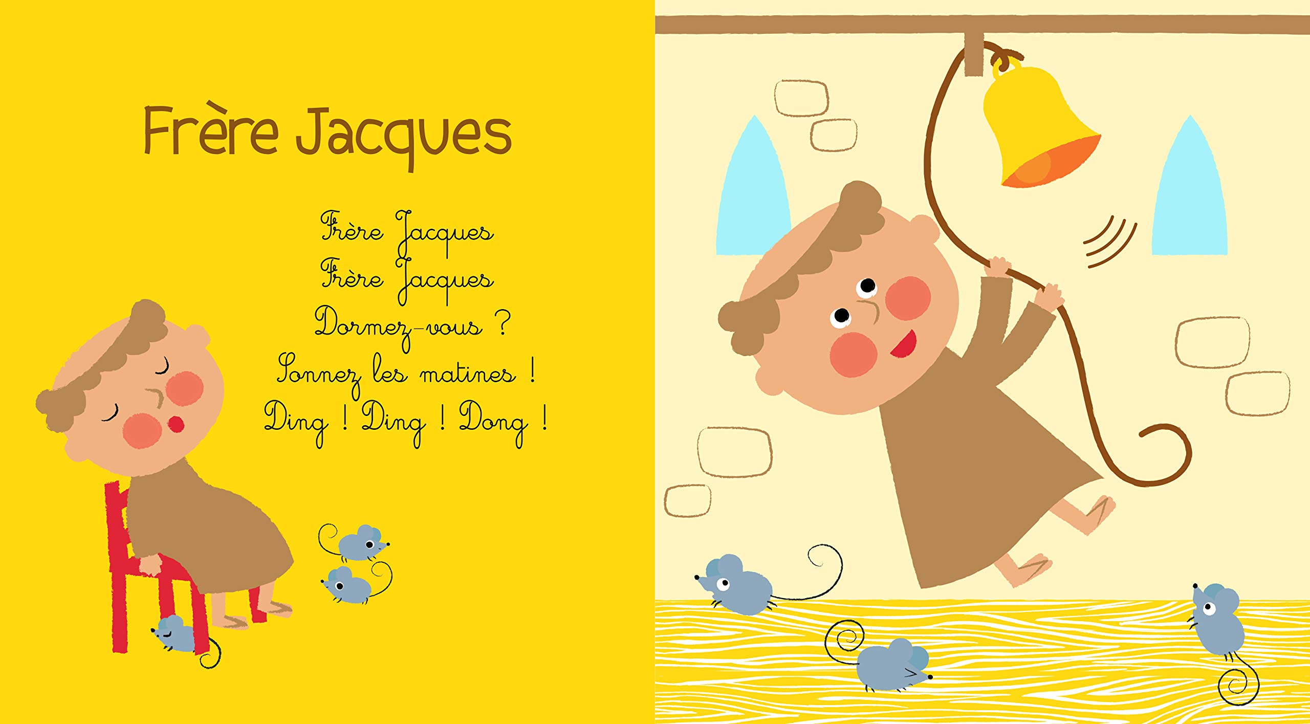 Amazon Fr Mes Premieres Chansons Livre Sonore Avec 6 Puces Des 1 An Cosneau Olivia Livres