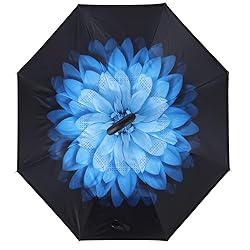Wxjiahetai Inverted Reverse Umbrella with C-shaped