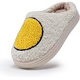 COVS Cute Kids Face Slippers for Girls Boys Soft Plush Non-Slip Toddler House Slippers Little kids Indoor Outdoor