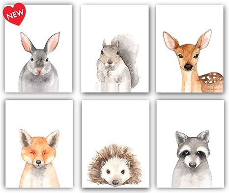 woodland animal nursery accessories