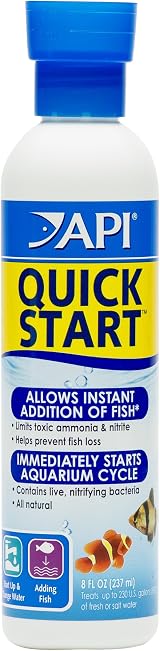 API QUICK START Freshwater and Saltwater Aquarium Nitrifying Bacteria 237 ml