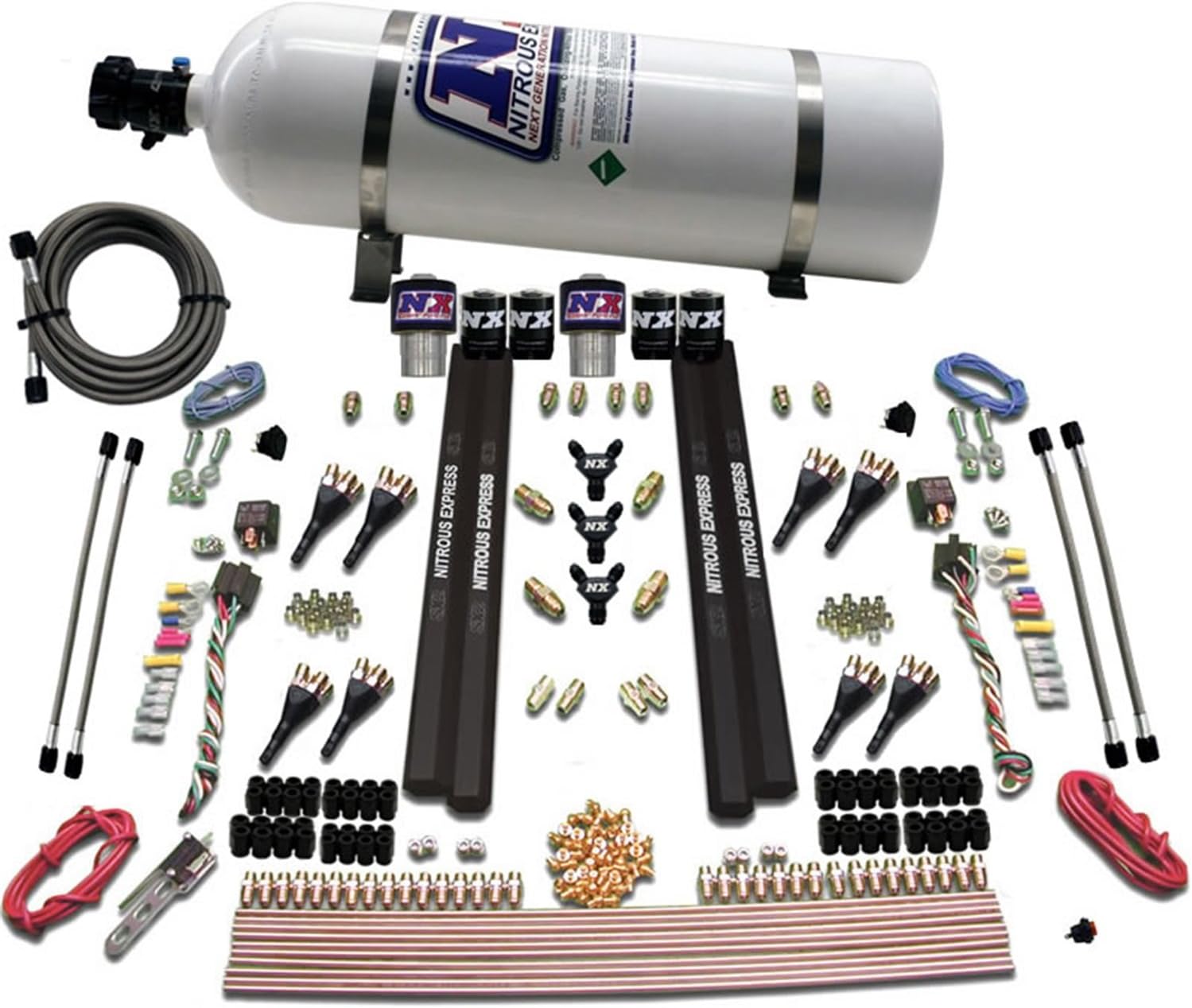 Nitrous Express 9020915 2001200 HP SX2 Dual Stage Gas