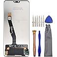 Complete Screen LCD Digitizer Touch Assembly Replacement for Huawei Y8s Y9 (2019) JKM-LX1 with Tool Kit Black 6.5"