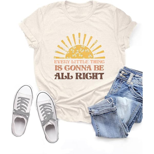 YourTops When You Can't Find The Sunshine Be The Sunshine Women T-Shirt (M, 2-Yellow) : Buy Online at Best Price in KSA - Souq is now