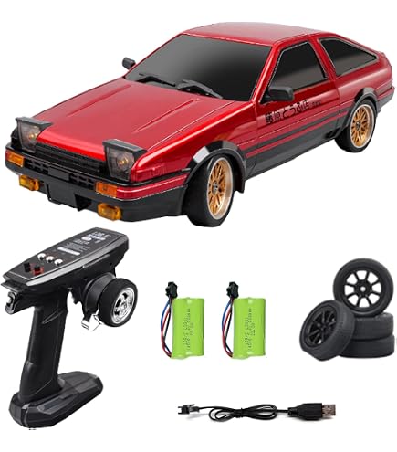 Amazon.com: Moonzeamus 1:18 AE86 Model LD1801 RC Drift Car 1/18